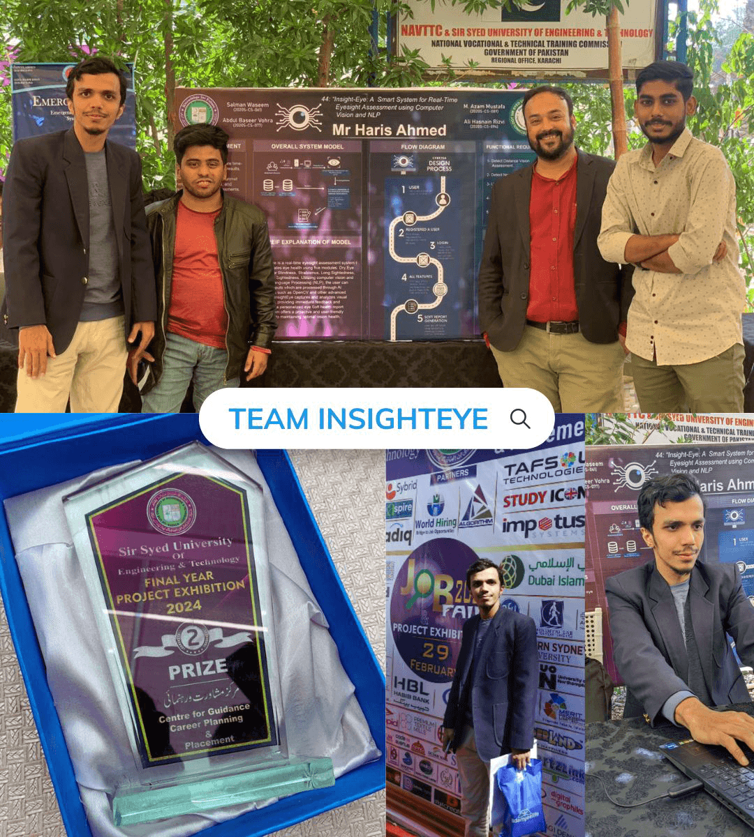 Second place project award